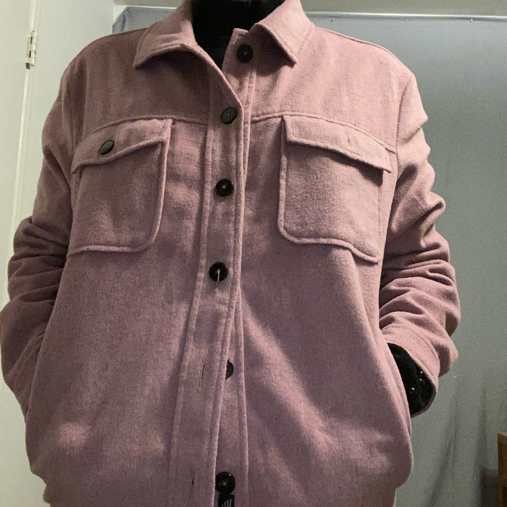 Women's wool work shirt
